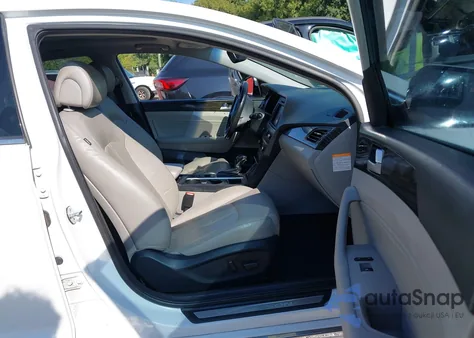 2017 Hyundai Sonata Hybrid Limited из США, поврежденный, VIN KMHE34L13HA056119